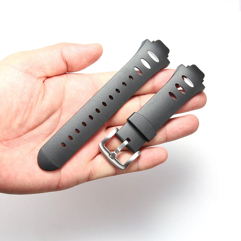 Rubber Black Strap SS0S4723000 for Suunto Observer SR X6HRM DEC19 P45 Men's Sports watch Wristband Bracelet Accessories enlarge