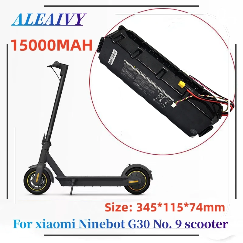 

2023 New G30 15.3AH Battery Parts For Ninebot MAX G30 Electric Scooter Li-ion Battery Pack Accessories Replacement