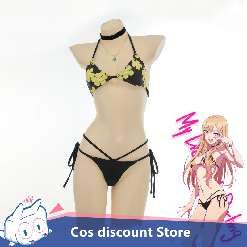 

Купальник Kitagawa Марин, костюм для косплея, аниме Мой наряд, любимый женский сексуальный раздельный купальник, летние купальники, размеры