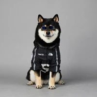dog jacket fashion windproof and rainproof dog large dog raincoat pet jacket for medium and large dogs