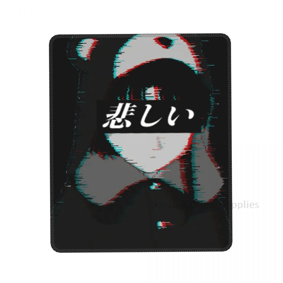 

Коврик для мыши VAPORWAVE, серийные эксперименты, Lain, аниме, игровой Настольный коврик для клавиатуры, креативный Настольный коврик, блокировка ...