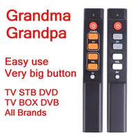 Универсальный пульт дистанционного управления с 6 кнопками для ТВ STB, DVD, умный пульт дистанционного управления для ТВ-бокса, простой в использовании для пожилых людей