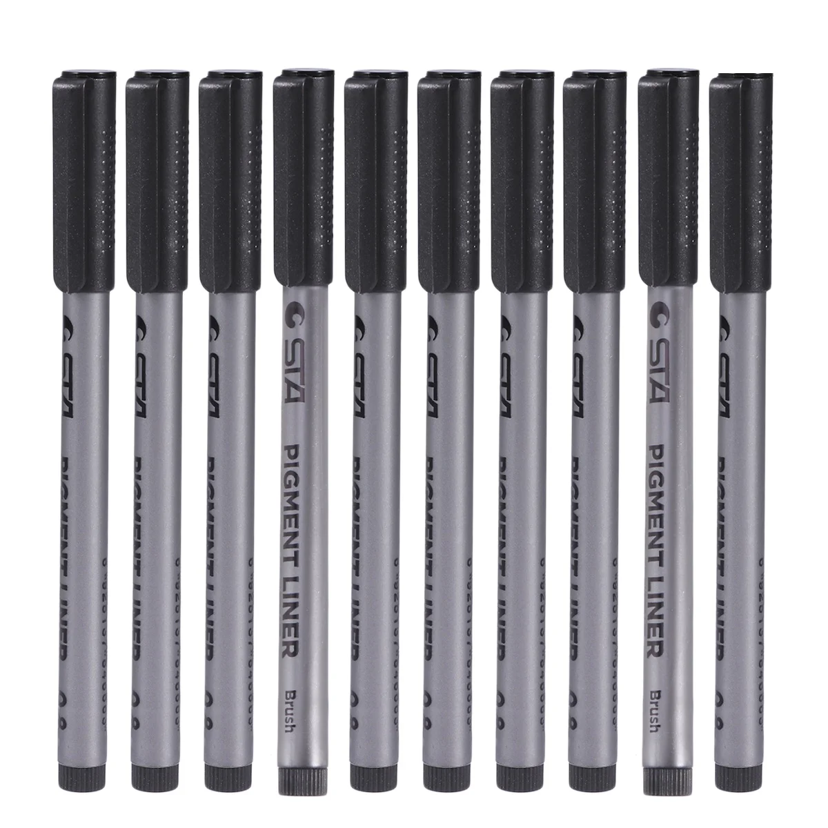 

9 шт. тонкие ручки для набросков кисть на водной основе Пигментные вкладыши поставляются краски с пигментацией