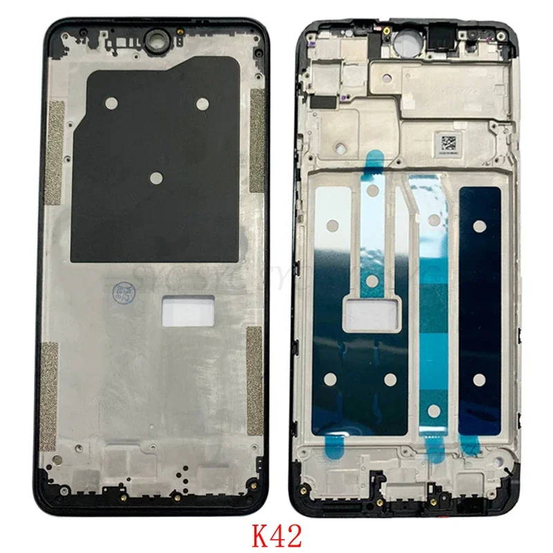 Средняя рамка ЖК-дисплея корпус корпуса для LG K22 K42 K52 K62 K51 металлическая ЖК-рамка