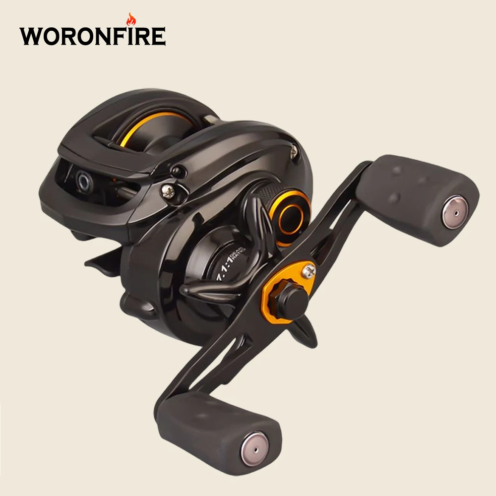 

2022 New 8kg Max Drag Fishing Reel Saltwater Professional 7.1:1 Gear Ratio Carp Baitcasting Wheel Carp Fishing Casting Reel