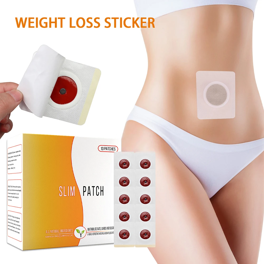 

10/30pcs Weight Loss Navel Sticker Slim Detox Adhesive Sheet Effective Fat Burning Slimming Patch Pad Health Care Dropshipping