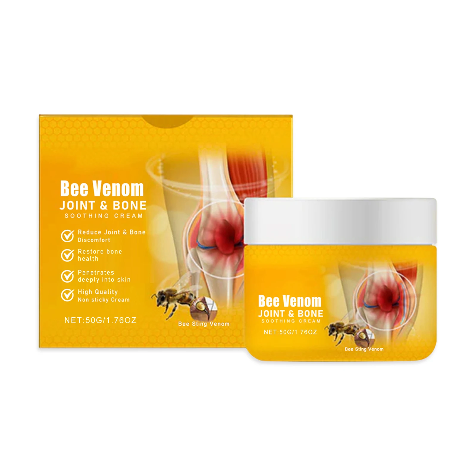 Новинка 2024 средство для снятия боли в суставах и мышцах с пчелиным ядом