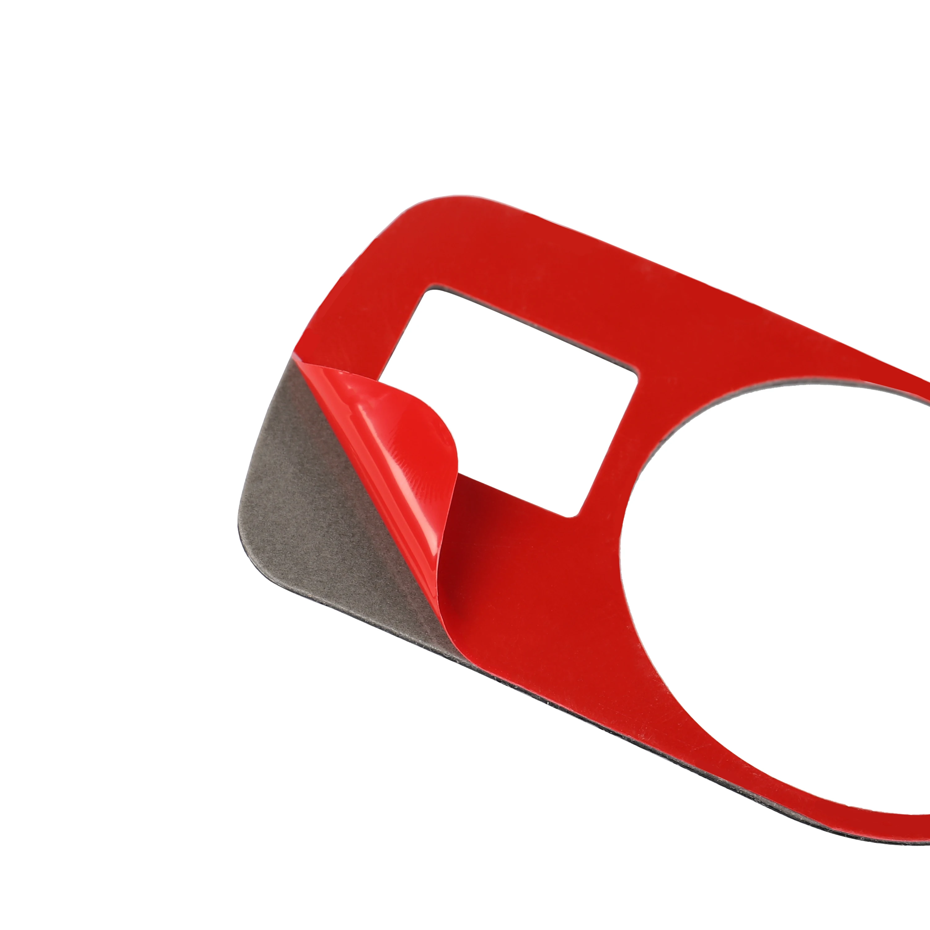 Углеродное волокно кнопка переключения фар автомобиля рамка накладка