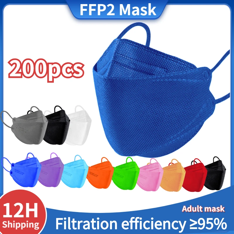 

masks fpp2 Face Mask ffp2 cubrebocas KN95 CE Black ffp2mask Security Protection korean ffpp2 mascarilla ffp2 homologada españa