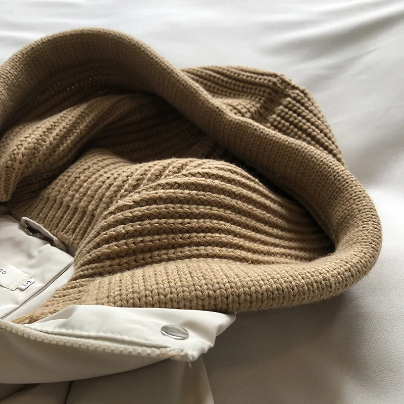 2022 Winter New Woolen Cap Cotton Short Paragraph Loose Cotton Clothes Bread Clothes Female