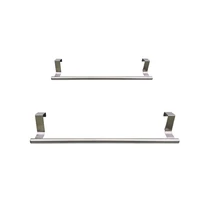 stainless steel bathroom wall towel rack hanging towel sticky bar holders without drilling