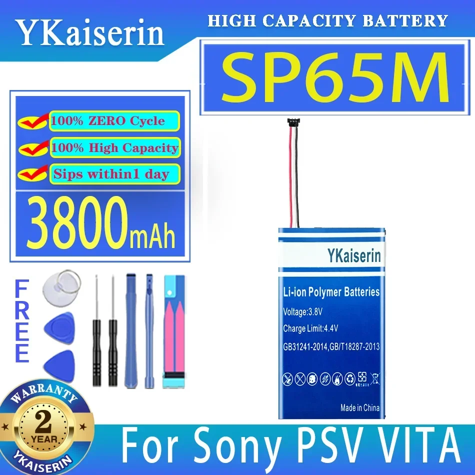 Аккумулятор мобильного телефона 3800 мАч для Sony PSV VITA PSVITA 1000 PSV1000 SP65M PCH-1001 PCH-1101