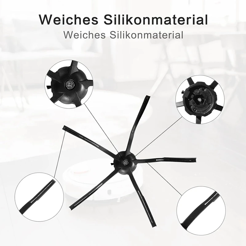 Аксессуары для Roborock S7 Maxv Ultra Pro аксессуары пылесоса робота щетка швабра фильтр Hepa