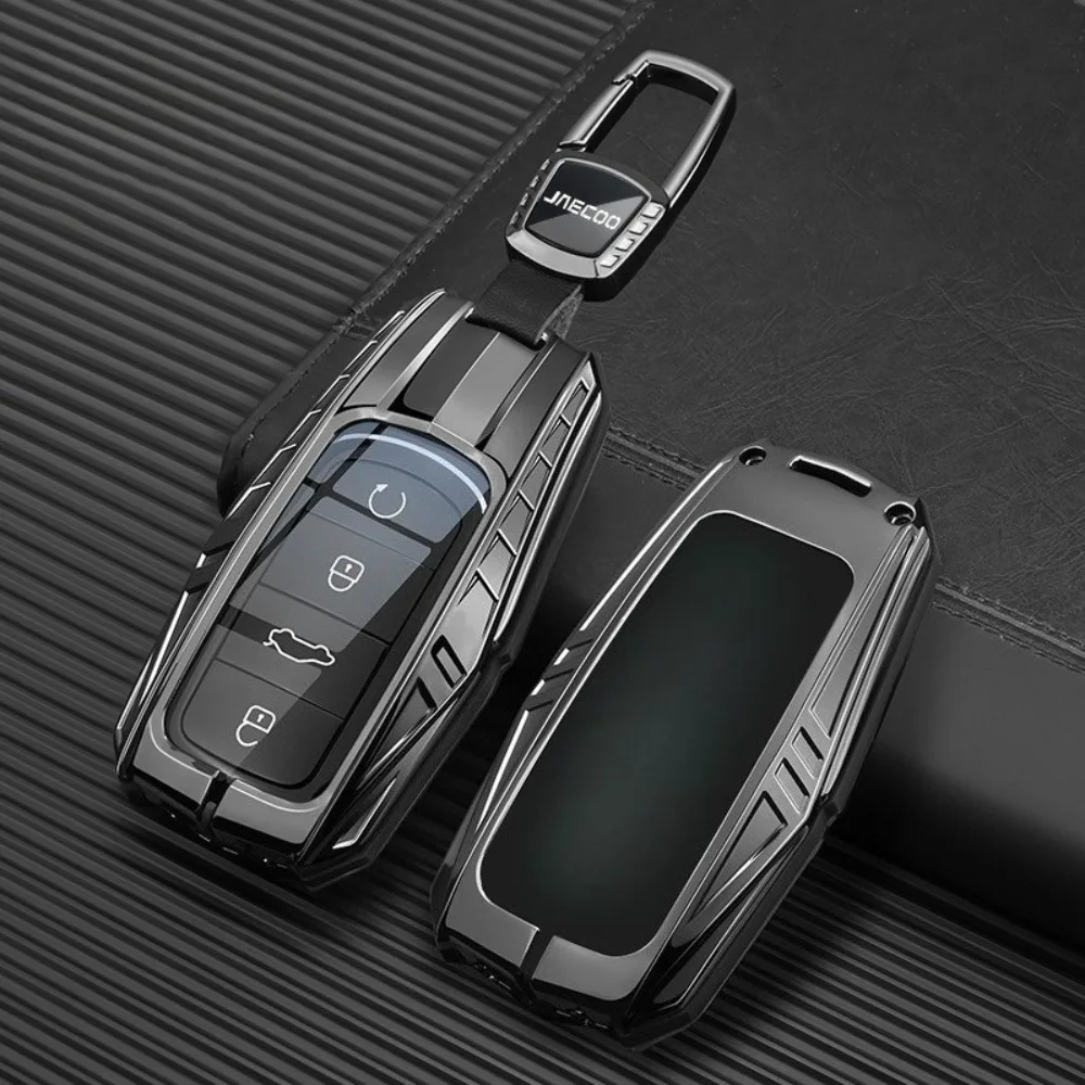 Для Chery Jaecoo J7 J8 Tiggo 7 8 2024 2025 2026: Чехол для смарт-ключа из цинкового сплава, металлический защитный брелок для дистанционного ключа (art.: 3920dbdc30477) - 3920dbdc30477
