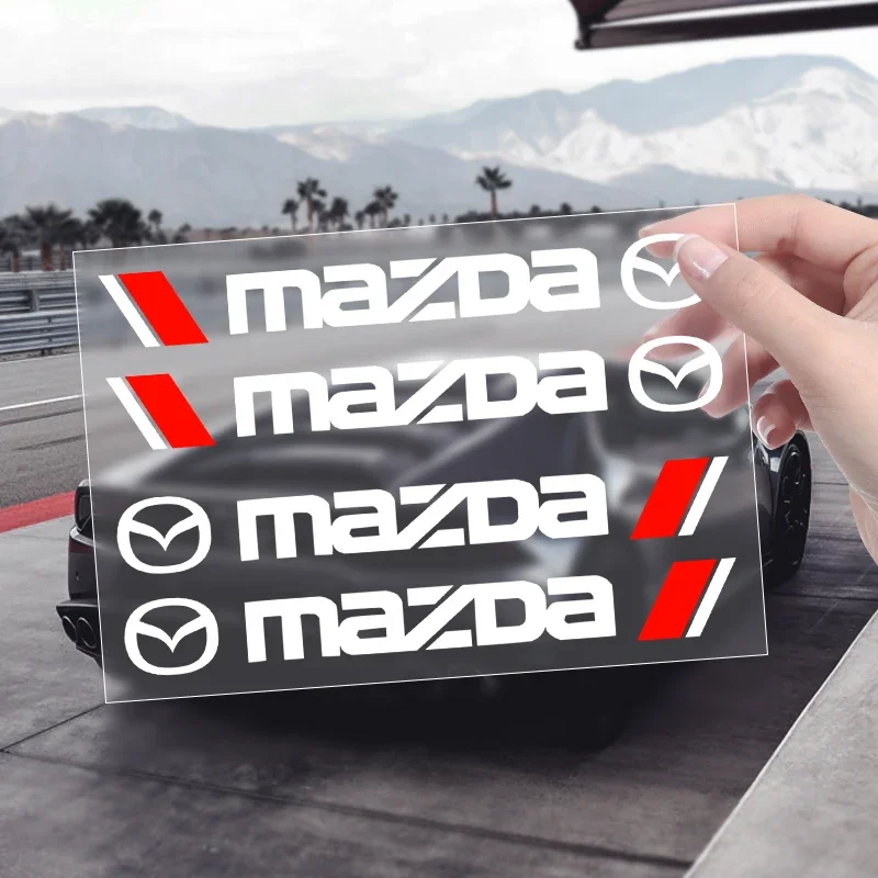 Прозрачная защитная пленка для дверных ручек автомобиля Mazda 2 3 5 6 M5 Ms CX-4 CX-5 CX6 M3 M6 MX3