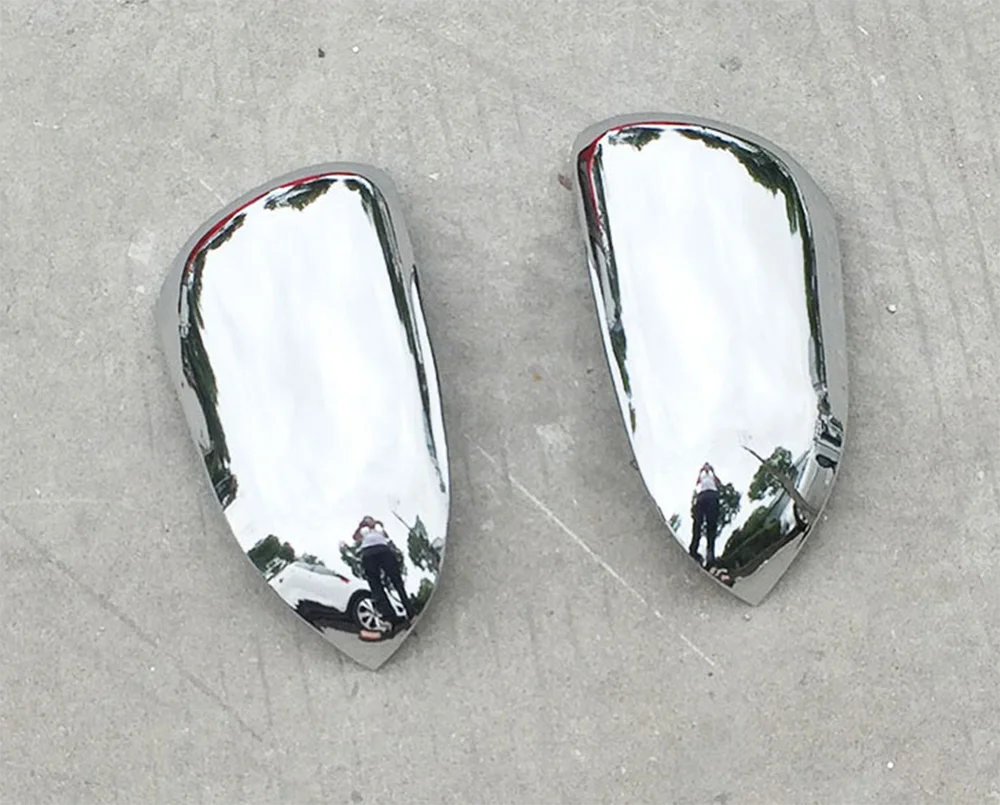 Хромированный корпус для зеркала заднего вида из АБС-пластика Kia K2 2017 2018 2019 2020 2021