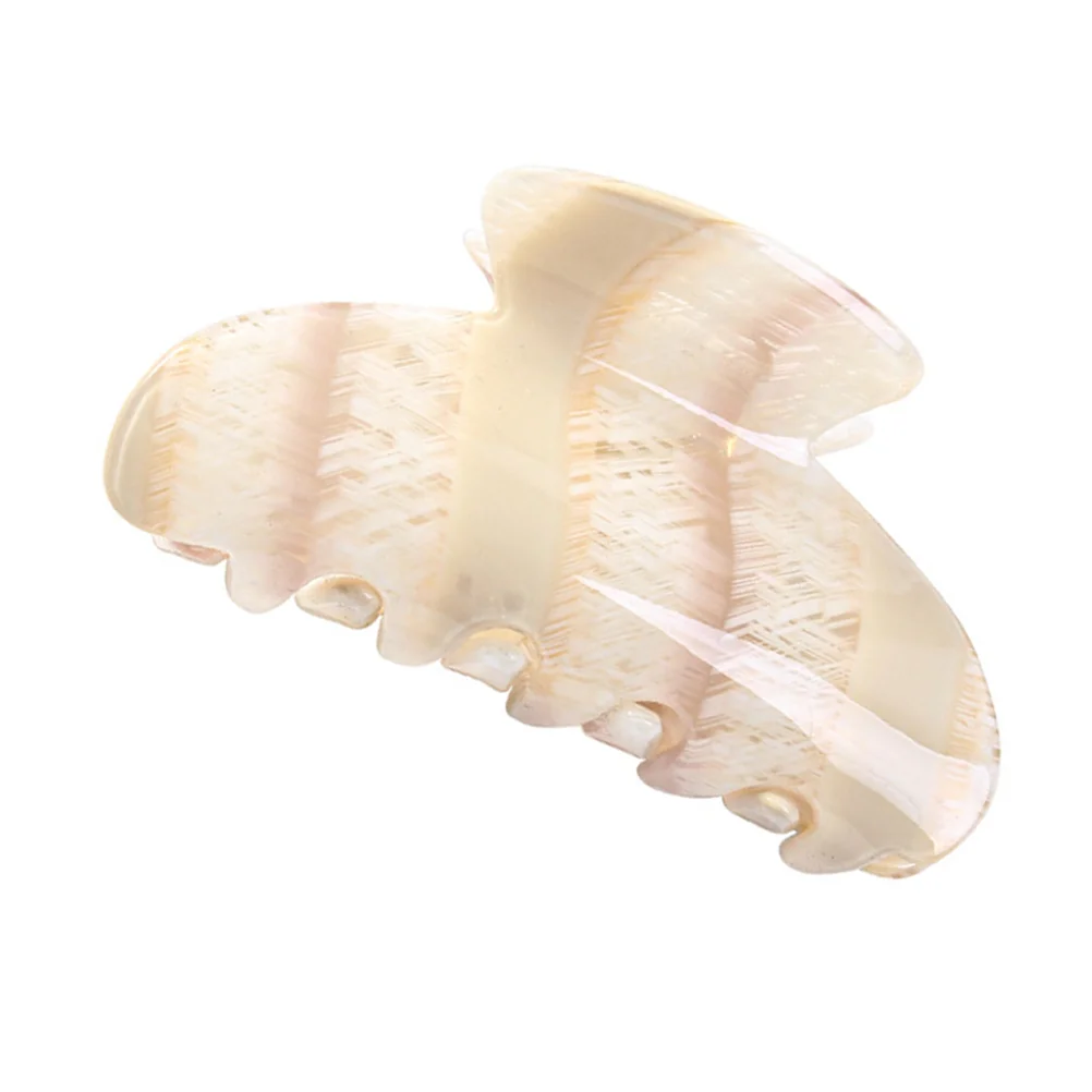 

Acetate Hair Claw Clips French Tortoise Claw Cellulose Acetate Jaw Clip Non- Hair Banana Barrettes Large Hair Catch Ponytail