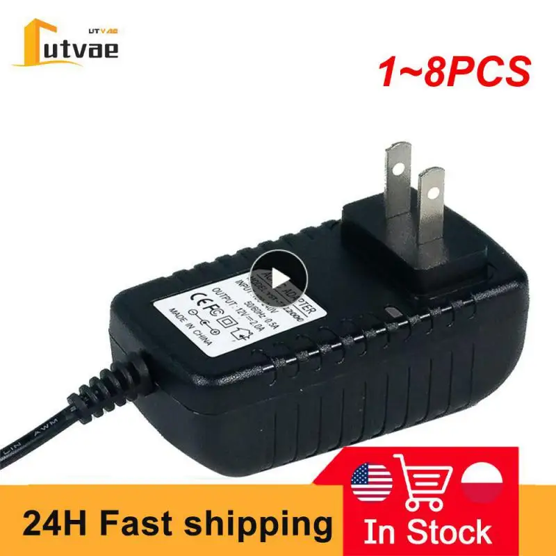 

1~8PCS POE Injector 48V 24V 12V 24W EU US UK AU Plug For CCTV IP Camera Power Supply Ethernet Adapter Phone AP