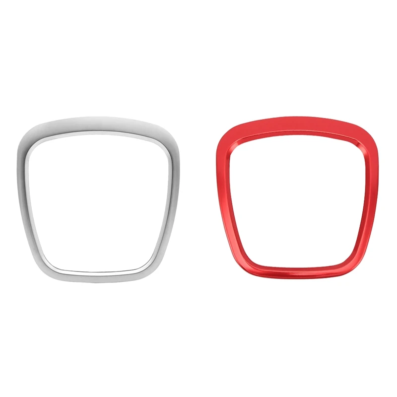 Автомобильная хромированная отделка рулевого колеса наклейка фоторамка для A3 A4