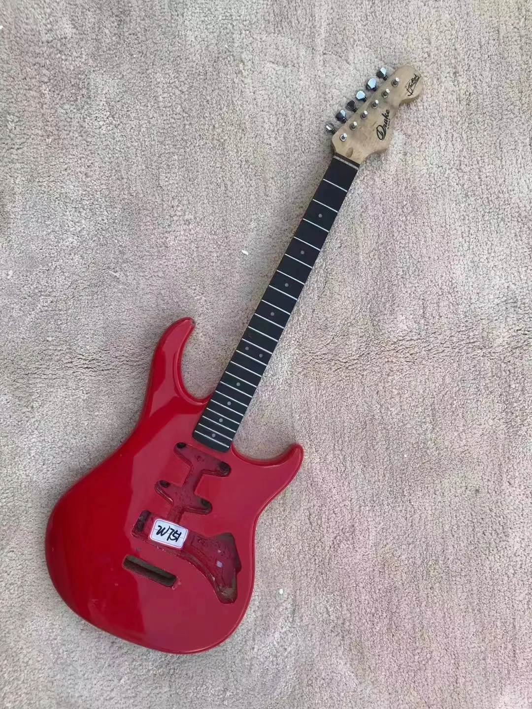 DIY (Not New) Electric Guitar without Hardwares in Stock Discount Free Shipping W751