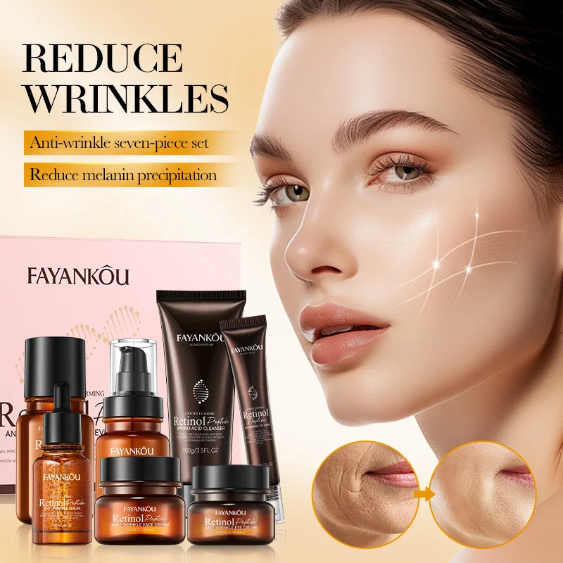 Набор пептидов для ухода за кожей ретинола средство против морщин старения