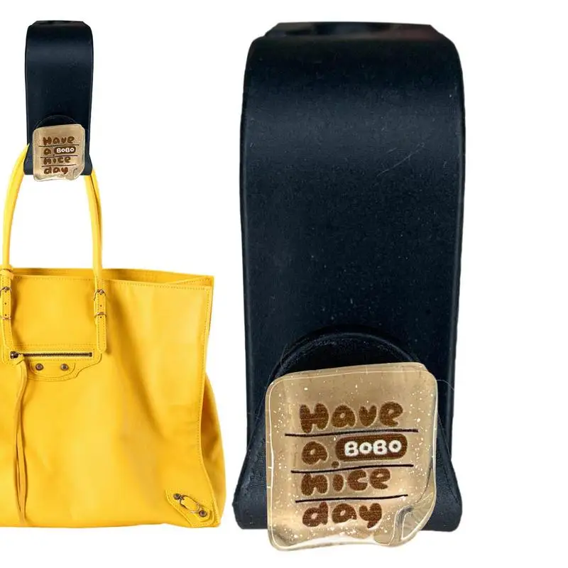 

Car Bag Hooks Bear Design Car Purse Hooks Vehicle Hooks Universal Multifunctional Car Seat Hook Auto Backseat Hangers Key Cable