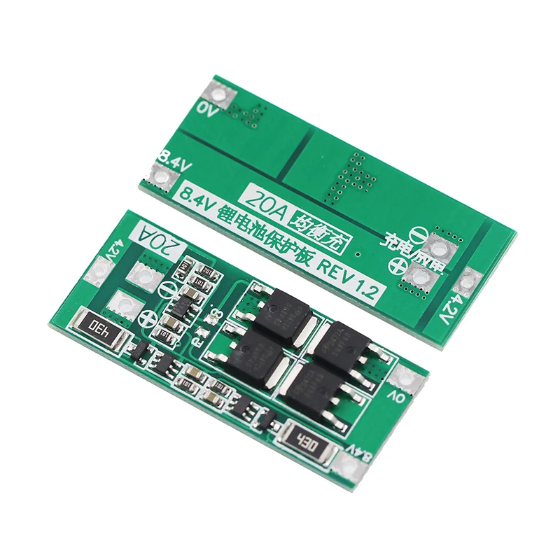 

1 Pc Highquality 2S 20A 8.4V 18650 Polymer Lithium Battery Protection Board Balance Version Power Module
