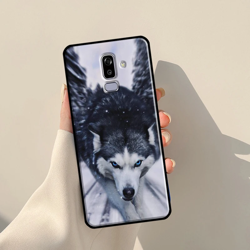 Alaskan Husky Dog Cute Puppy For Samsung J3 J5 J7 J510 J310 J330 J710 J730 J1 A3 A5 2016 2017 J4 J6 Plus J8 2018 Case images - 6