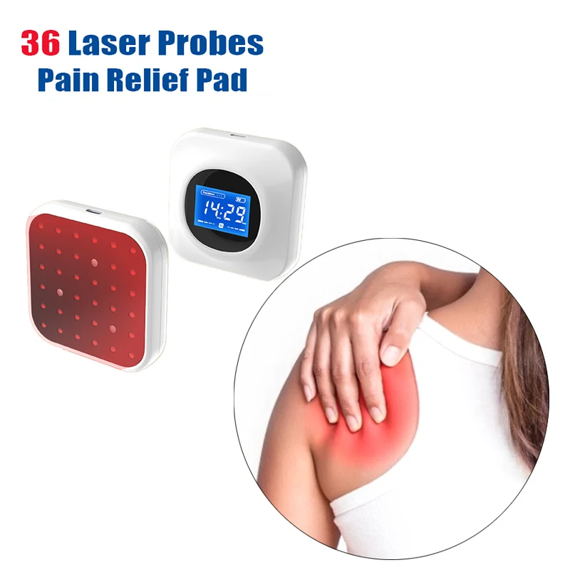 

Pain Relief Laser Therapy Device 36 Low Level Lasers for Back Pain Relief Wound Healing Treatment Physiotherapy