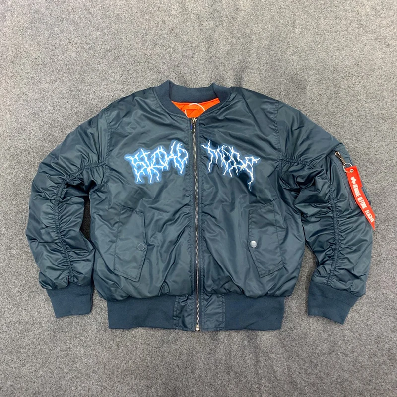 Высококачественная сохраняющая тепло куртка-бомбер с тревисом Скоттом серпом