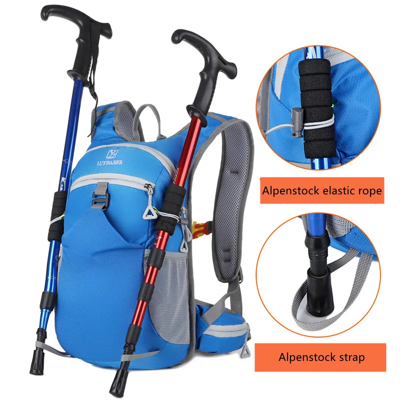 HOT Short Distance Cycling Backpack Mountaineering Shoulders Bag Camping Travelling Knapsack Climbing Hiking Rucksack
