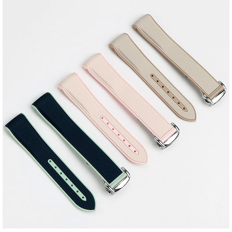 Силиконовый ремешок AOOW для Omega x Swatch Moonswatch 20мм