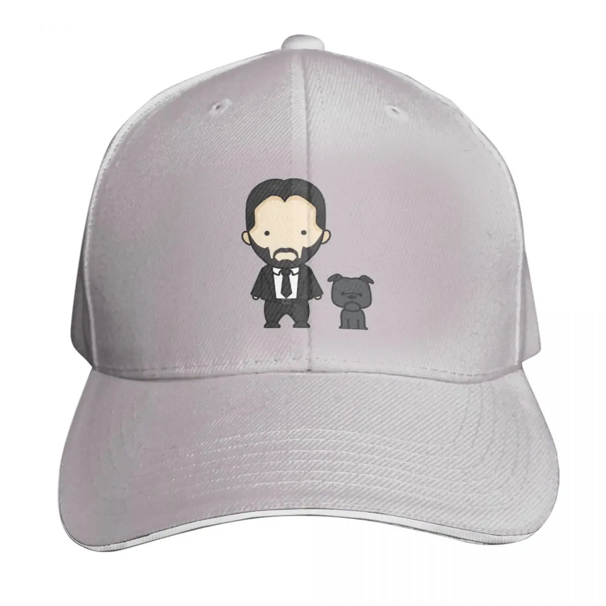 

John Wick Casquette, Polyester Cap Cap Personalized Practical Curved Brim