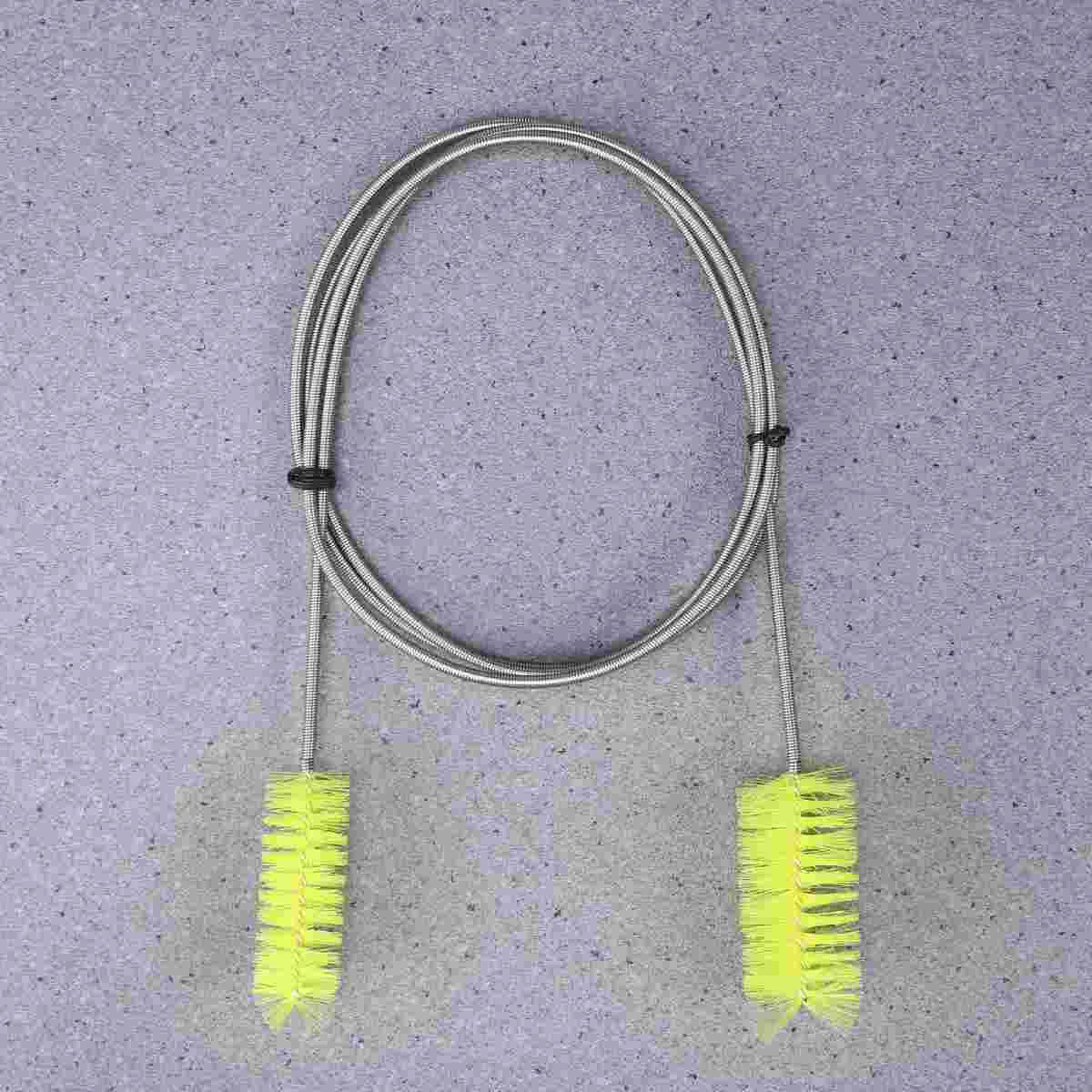 

Stainless Steel Cleaner Brush Cleaner Vent Flexible Pipe Brush Aquarium Cleaning Tool Refrigerator Cleaner Straw Cleaning Brush