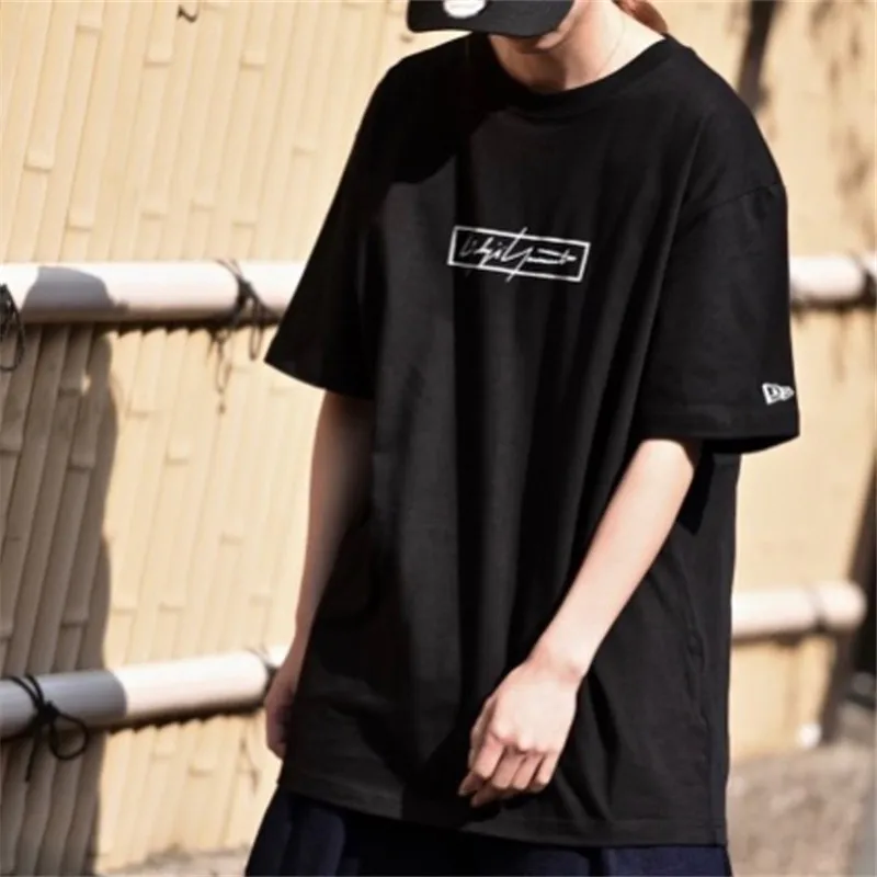 

Yohji Yamamoto /Y-3 Casual T-Shirt 23SS Autograph Embroidery Letter LOGO Loose Leisure Round Neck Short Sleeve For Men and Women