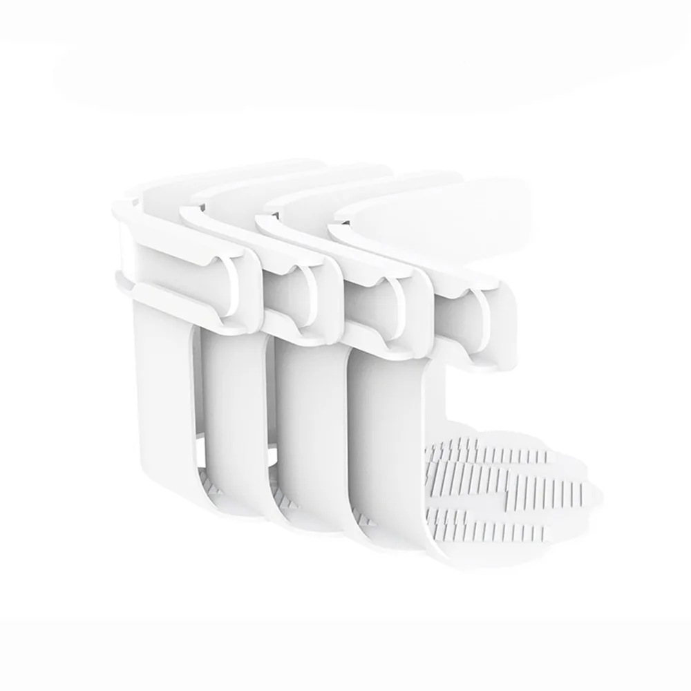 

Белые пластиковые зажимы для простыней 4 шт.