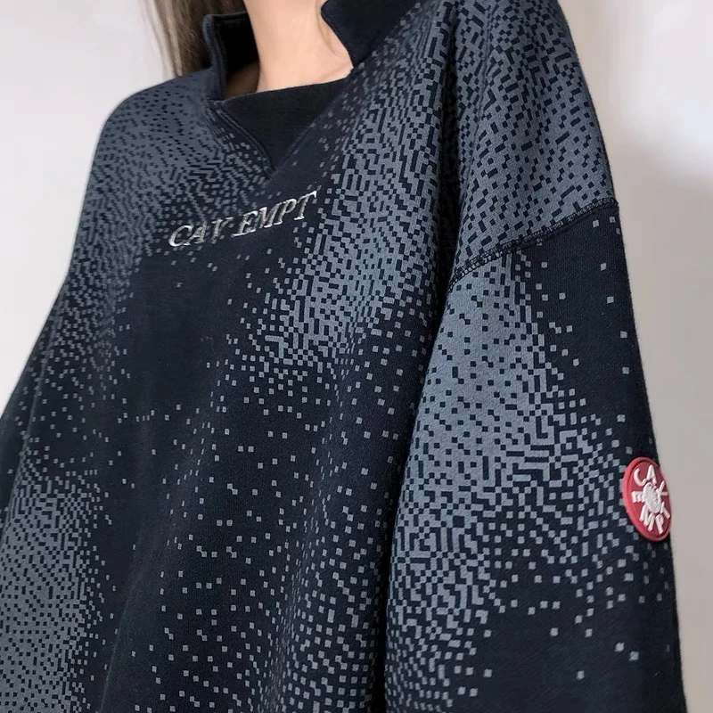 Мужские и женские высококачественные толстовки с капюшоном воротником-стойкой -