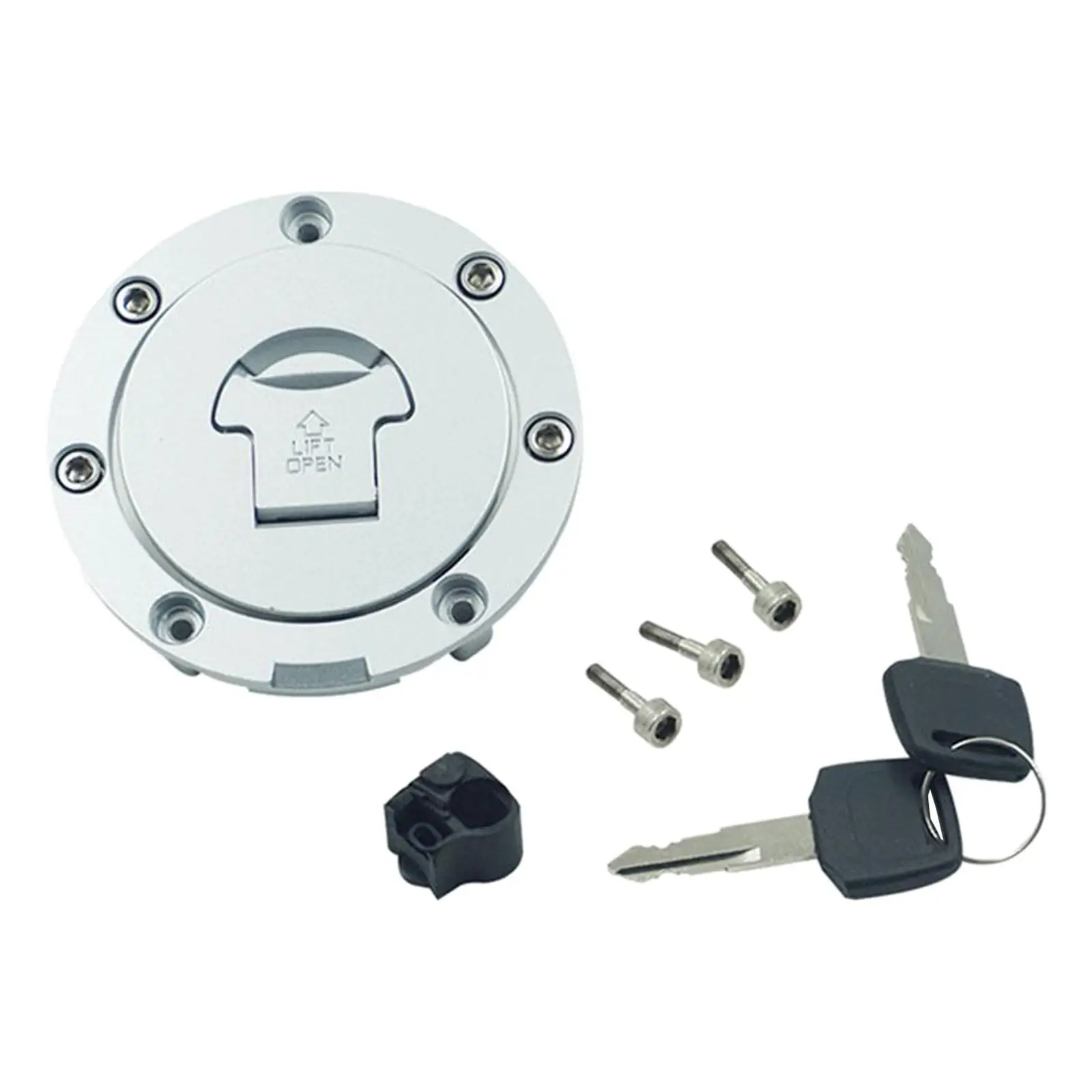 

Motorcycle Fuel Gas Tank Caps Cover with Keys Fits for Honda VFR30 CBR250