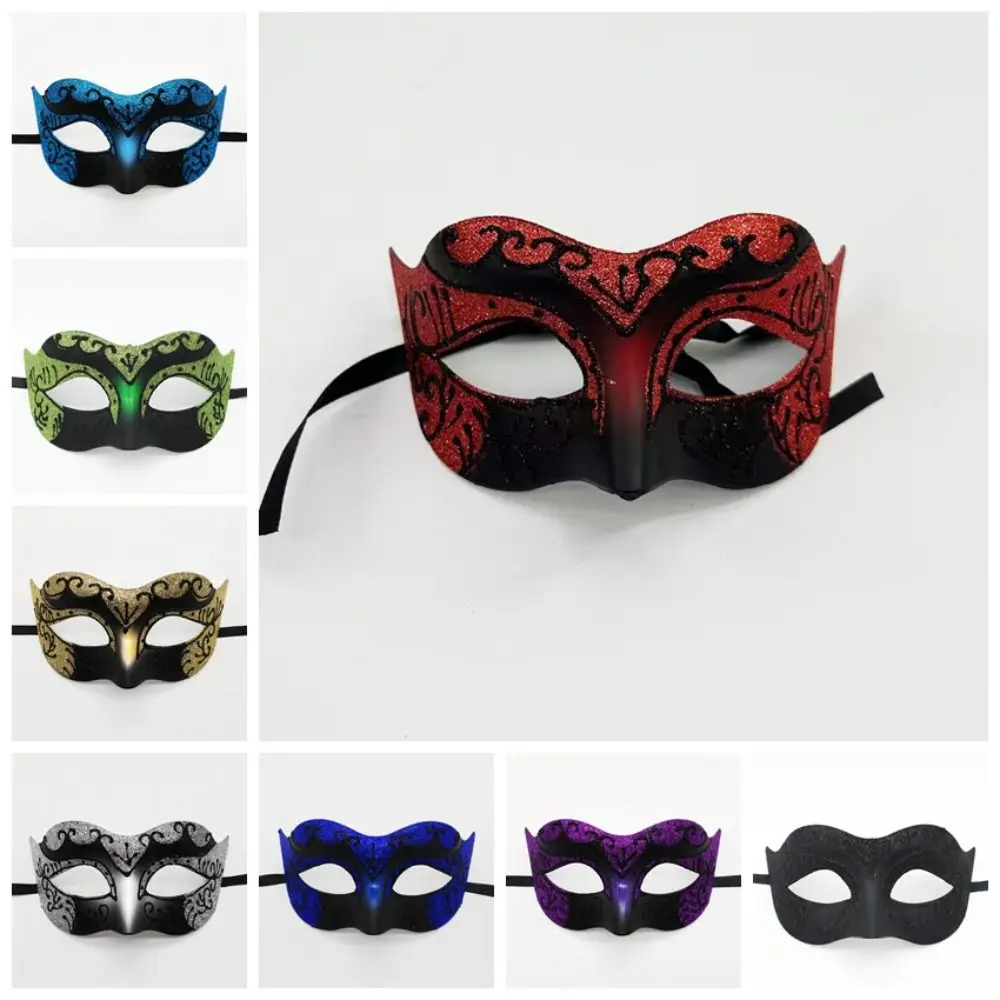 elska maska na twarz maski Halloween Masquerade Cosplay kostium karnawałowy rekwizyty brokatowa fantomująca tancerz rekwizyt fotograficzny