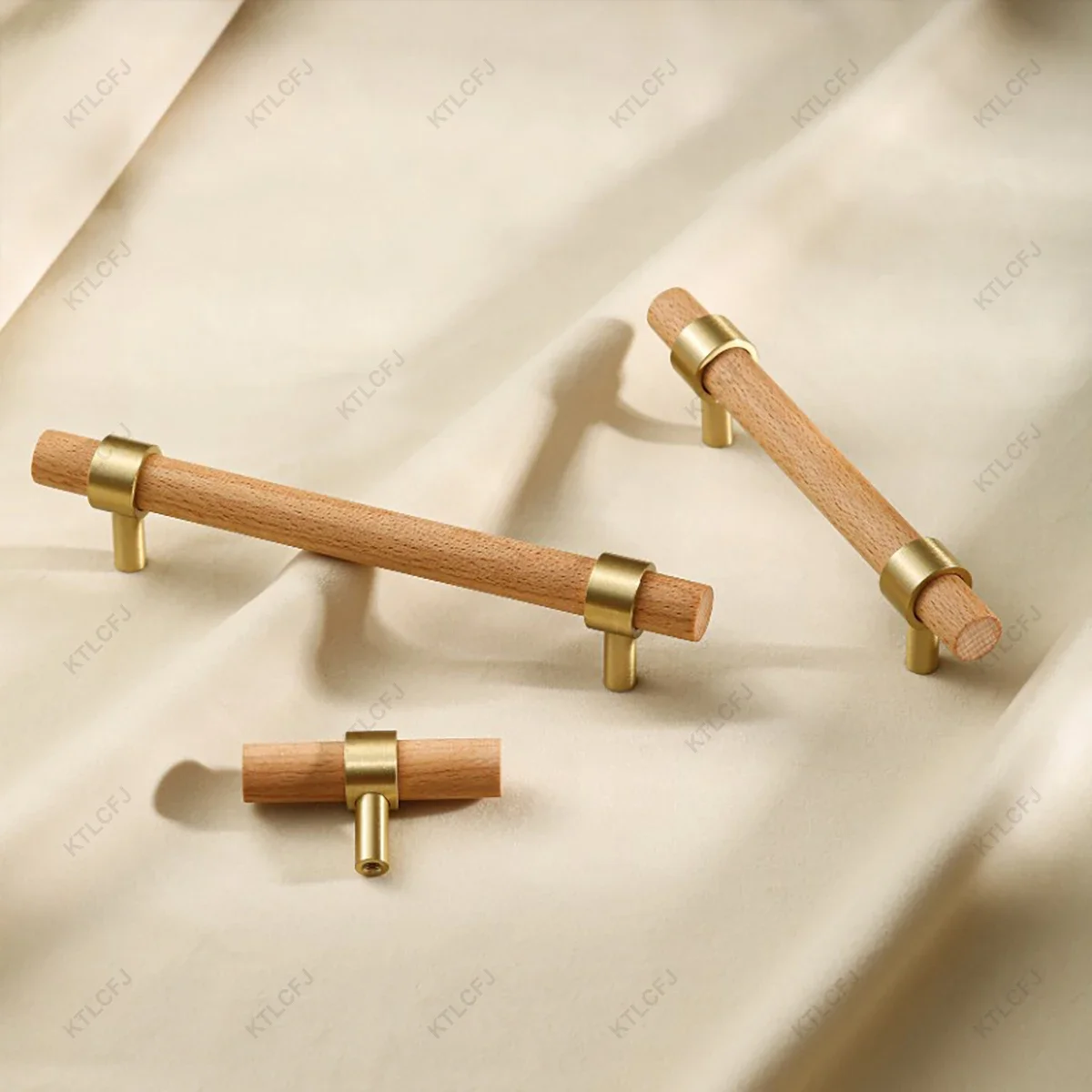 Ручка из массива дерева дверная ручка для китайского шкафа ореха деревянный ящик