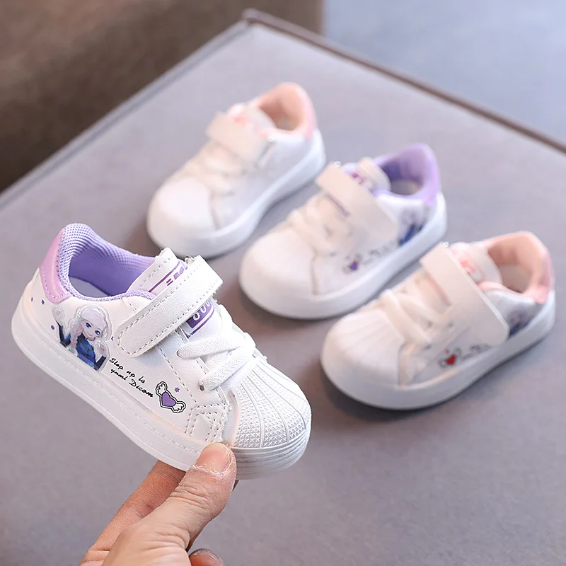 

Kid Shoes Baby Girls Shoes Toddler Shoes for Boys with Soft Soles and Non-Slip Fashion Children's Small White Shoes Sneakers CB2