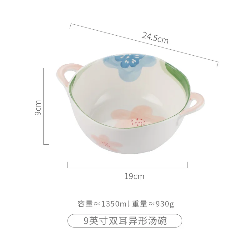 

Набор японских керамических мисок для риса Monet Garden, посуда для столовой