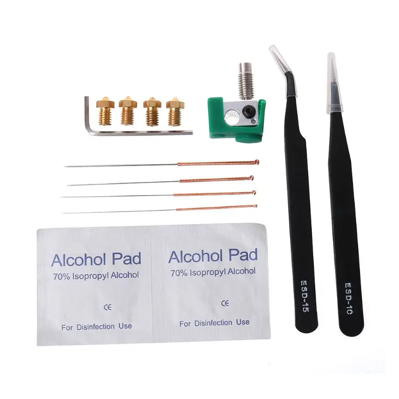 

Женский комплект пинцетов для нагревательного блока E3D для детской горловины