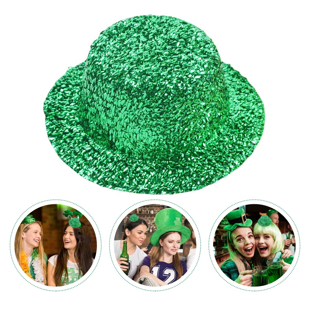 

Hats Mini Hat Day S Party Green Patricks Patrick Crafts Glitter Ireland Diy Leprechaun St Glittery Paddy Decorative Miniature