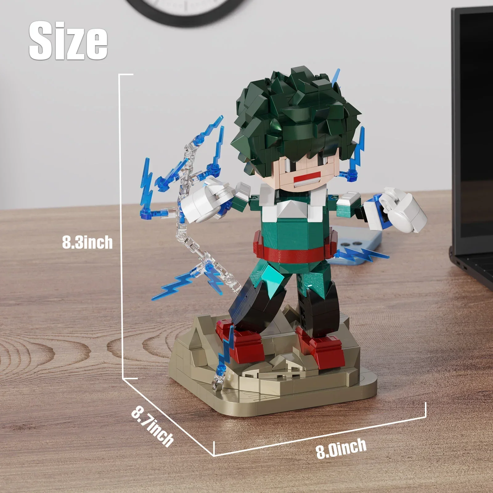 Фигурка MOC из аниме-конструктора для мальчиков набор строительных блоков Me-Heros