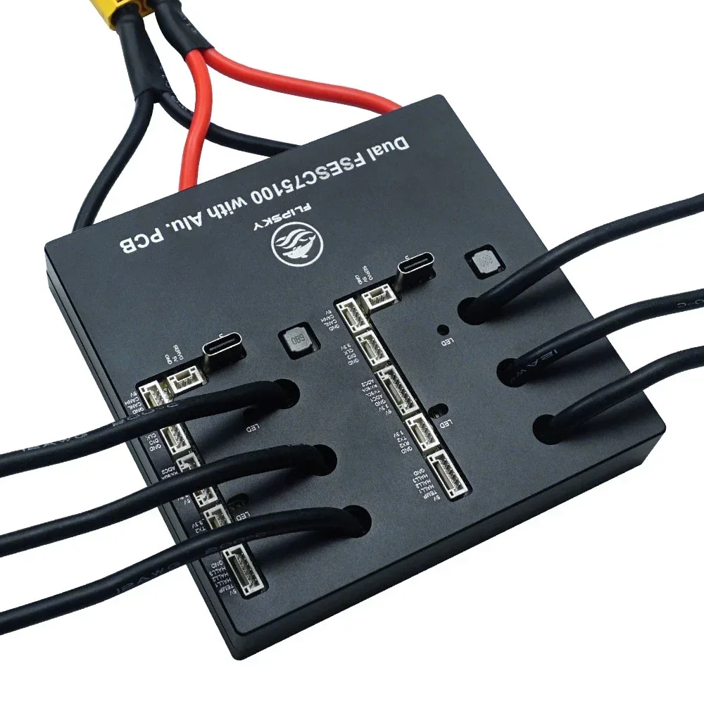 Flipsky Dual 75100 с алюминиевой печатной платой на основе VESC