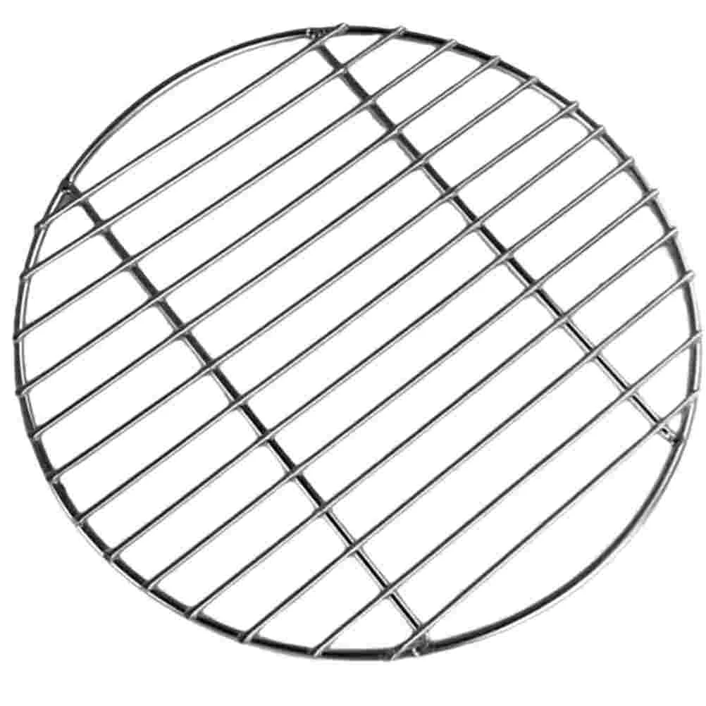 

Grill Mesh Mat Bbq Grilling Metal Round Net Stainless Steel Barbecue Outdoor Baking Pad