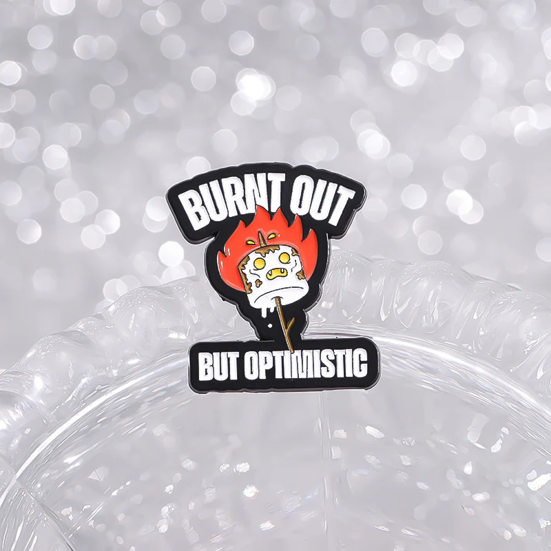 Брошь Спаренная но оптимальная эмалированные булавки забавная мультяшная