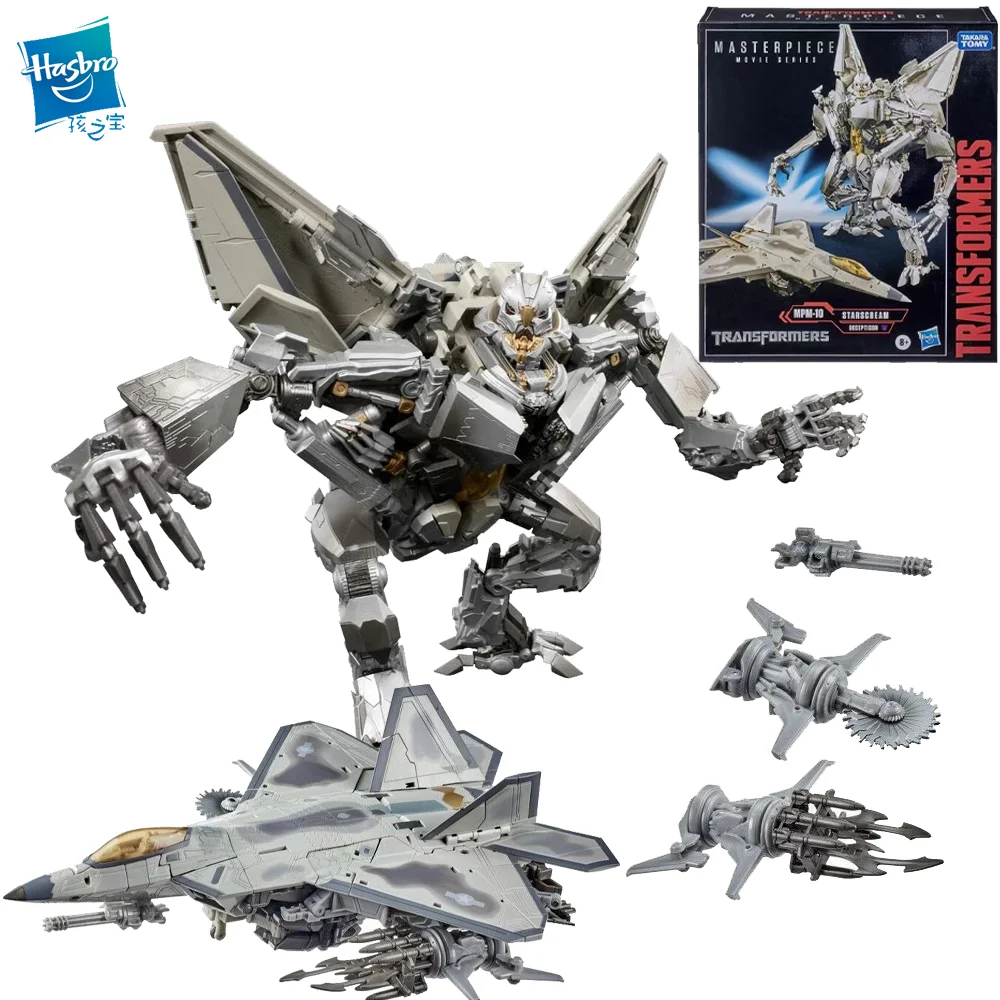 

Hasbro Transformers Movie Masterpiece Series Mpm-10 Starscream Collector Figure From Film 29CM Children's Toy Gifts Collect Toys