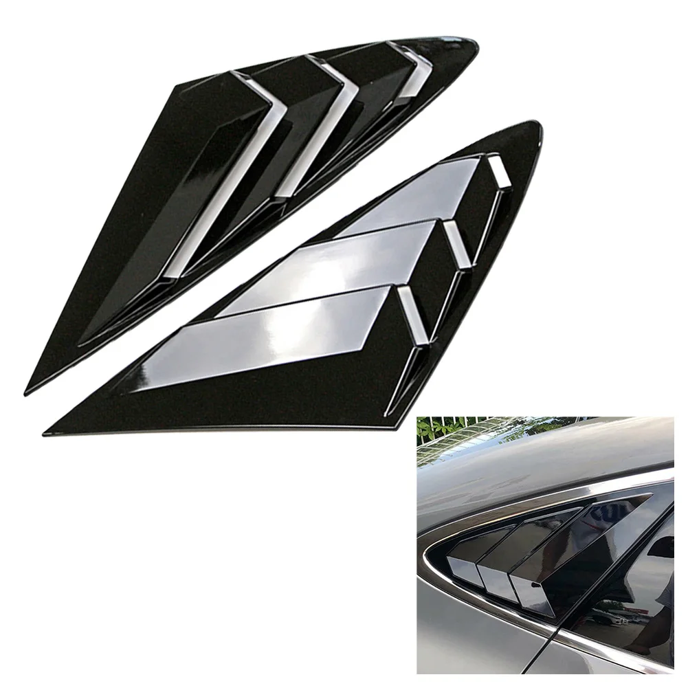 

2pcs/set Car Louver Shutter Cover Car Accessories Car For Hyundai For Sonata 2020-2023 Left/Right Rear Door Glass